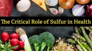 The Critical Role of Sulfur in Health